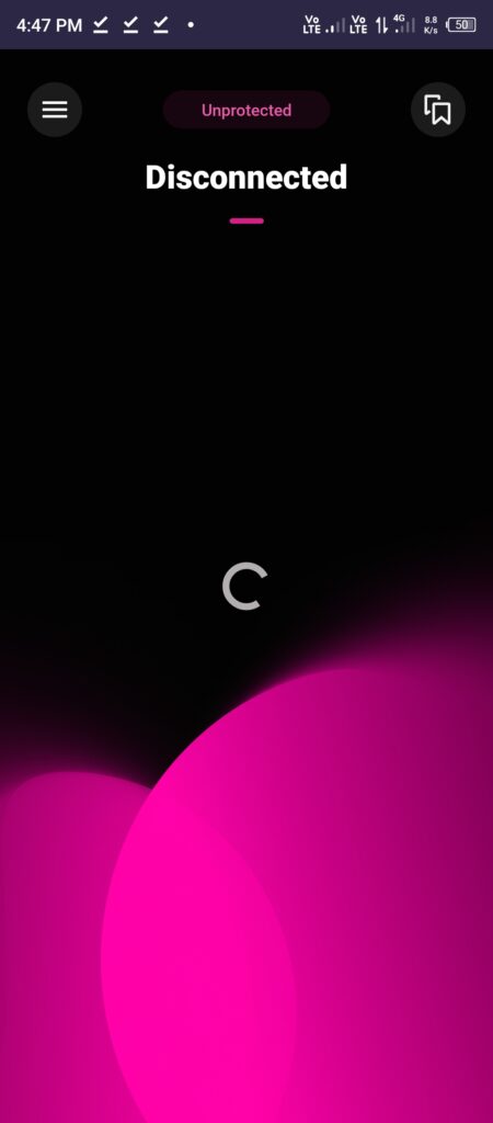 Dark Vpn setting image
